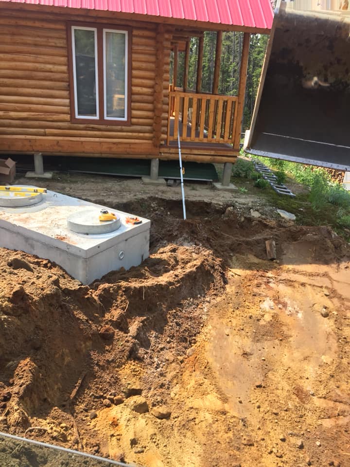 Nettoyage de drain et accès à un regard de drainage au sol  à Alma